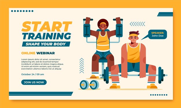 Flat gym marketing webinar