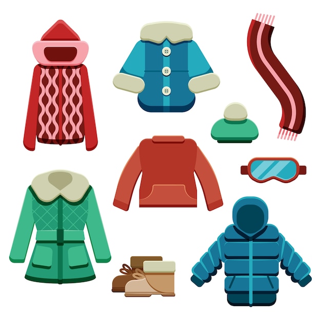 Flat winter clothes & essentials
