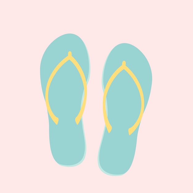 Free vector flip flops