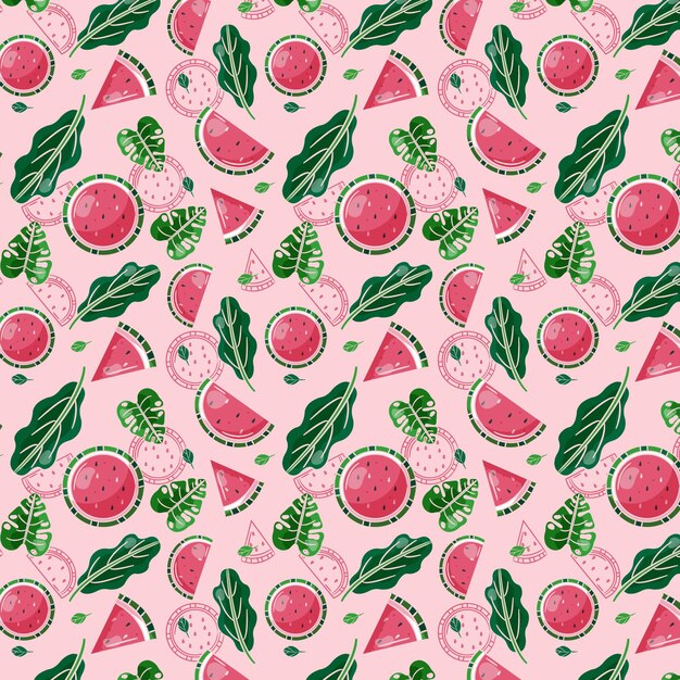 Fruits pattern concept