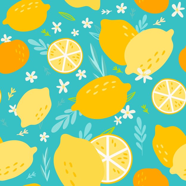 Fruits pattern design