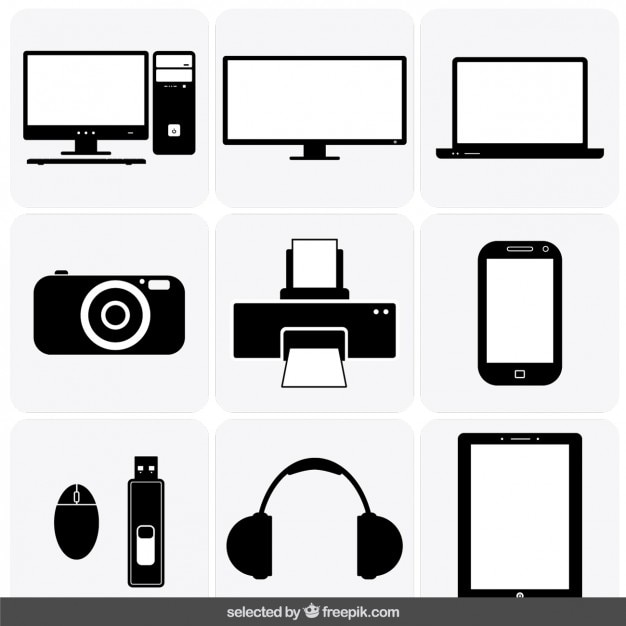 Gadget icons collection