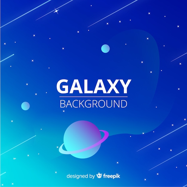 Free Vector galaxy background