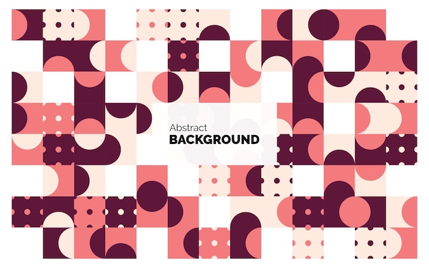 Free vector geometric background with squares vector illustration