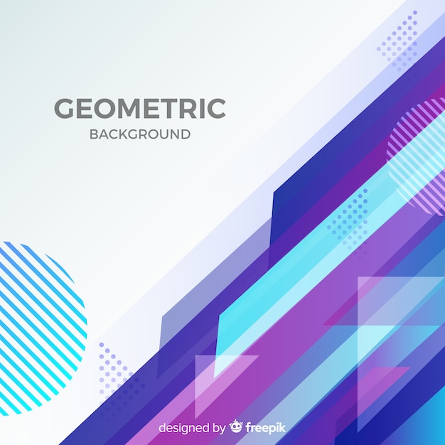 Free Vector geometric background