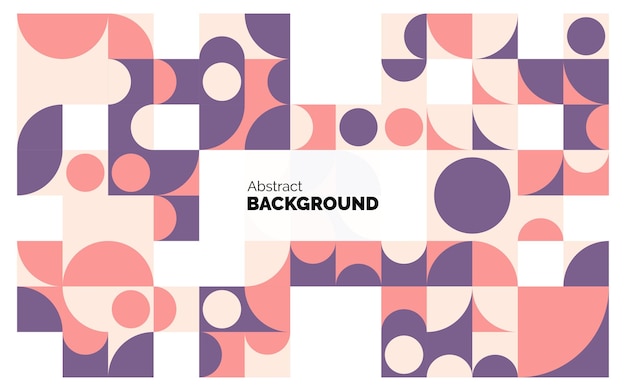 Free Vector geometric mosaic background vector illustration