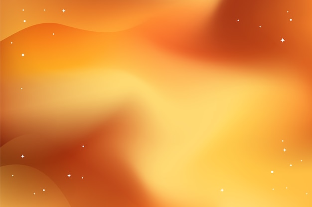 Free Vector gradient amber  background