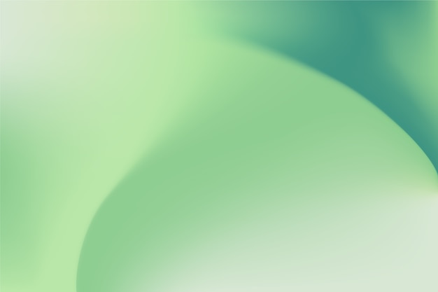 Gradient background in green tones