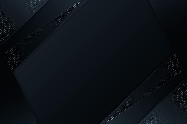 Free Vector gradient black background with golden textures