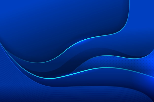 Free Vector gradient blue background