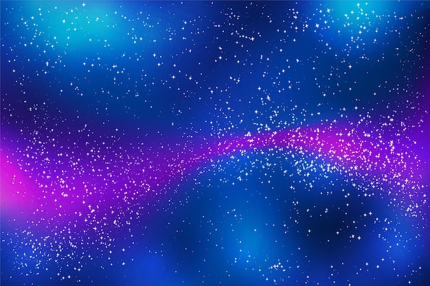 Gradient galaxy background