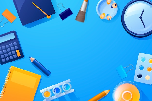 Free Vector gradient international day of education background