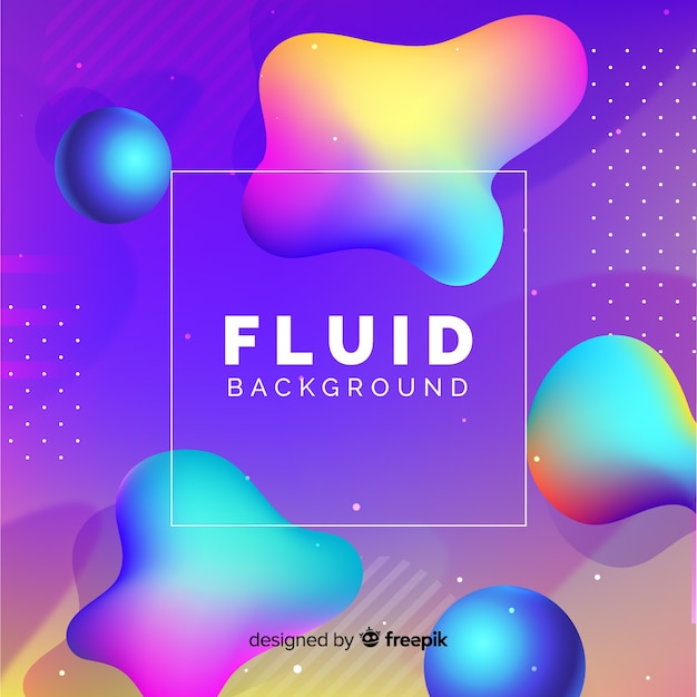 Gradient liquid background