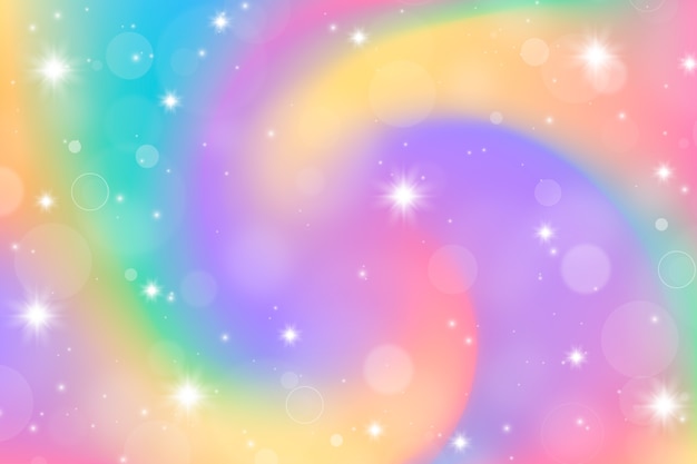 Free Vector gradient rainbow glitter background