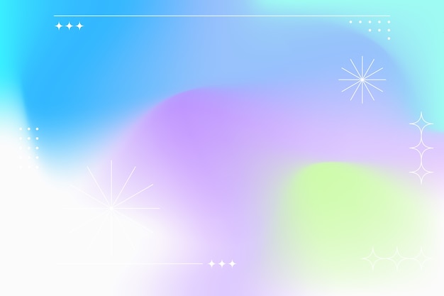 Free vector gradient trendy background