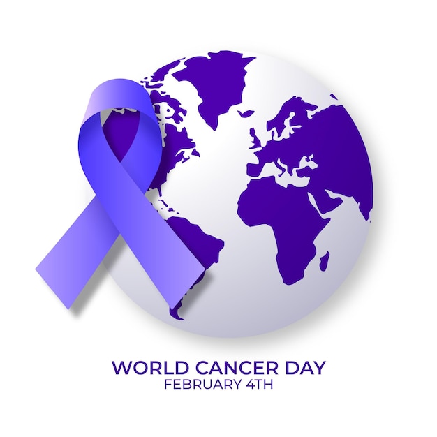 Gradient world cancer day