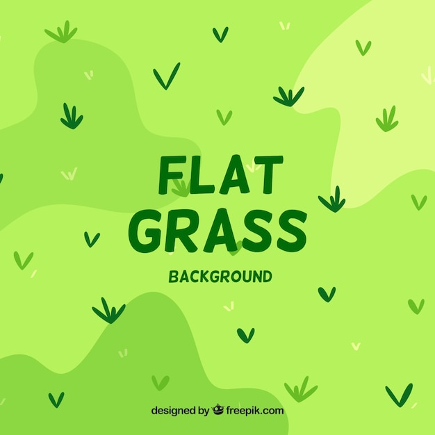 Grass background in green tones