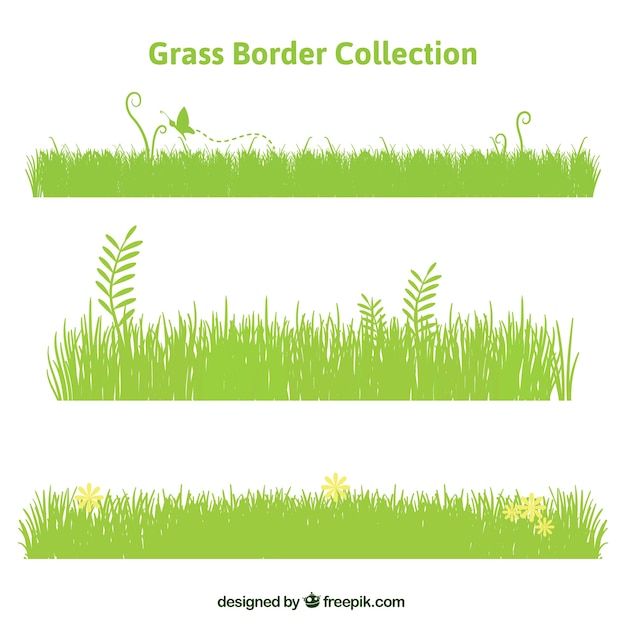 Grass border collection