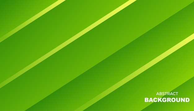 green background banner modern design