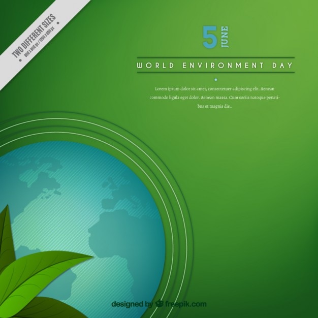 Free Vector green environment day background