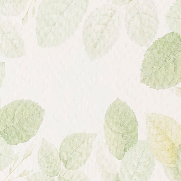 Free Vector green foliage background