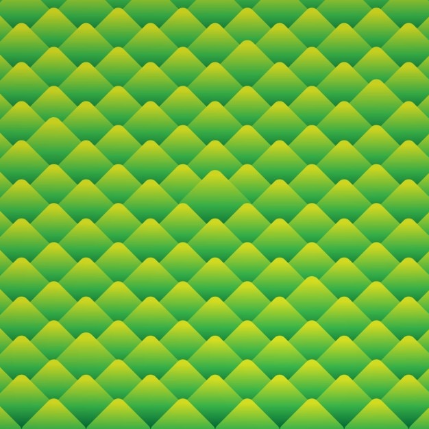 Free Vector green pattern of abstract shapes