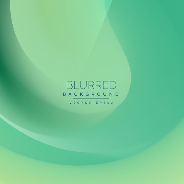 Free Vector green swirl background