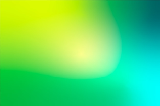 Free Vector green tones gradient background