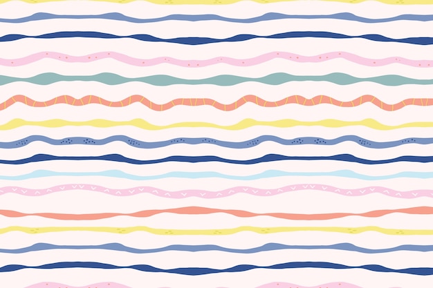 Free Vector hand drawn stripes  background