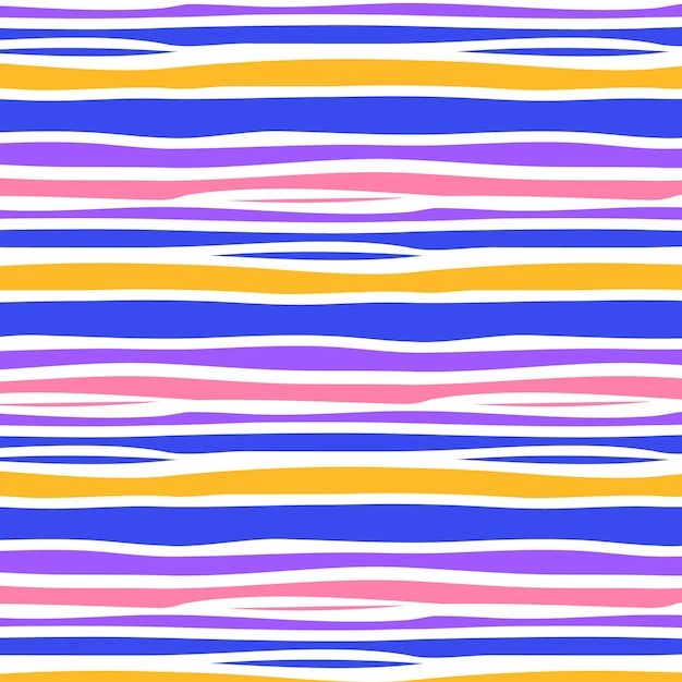 Free Vector hand drawn stripes pattern design