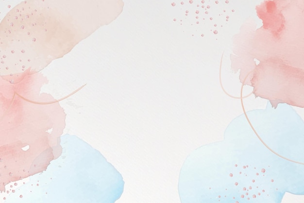 Free Vector hand painted watercolor background