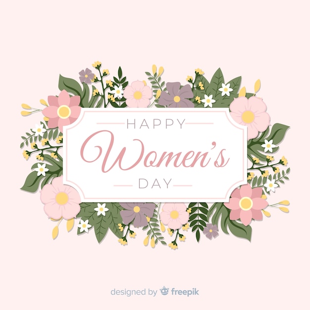 Free vector happy women's day