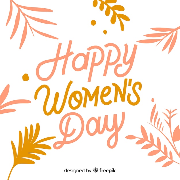 Free vector happy women's day