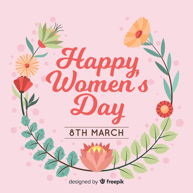 Free vector happy women's day