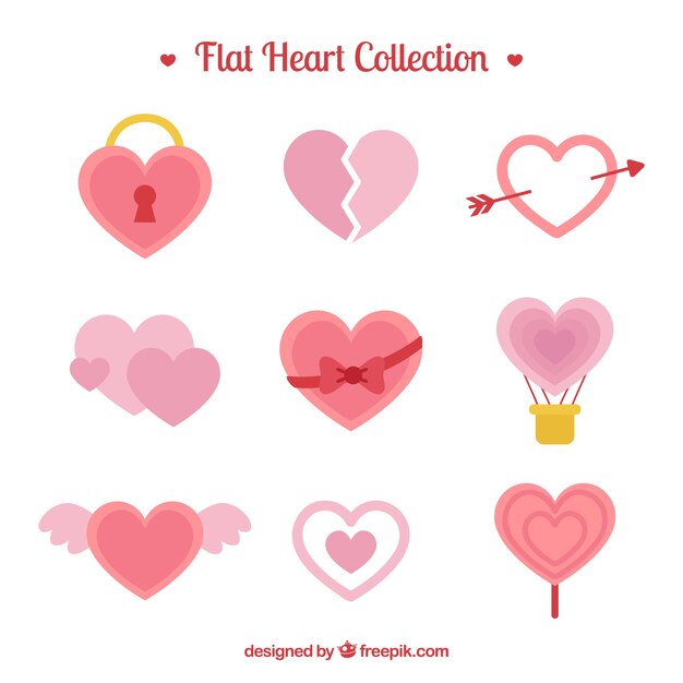 Heart collection 