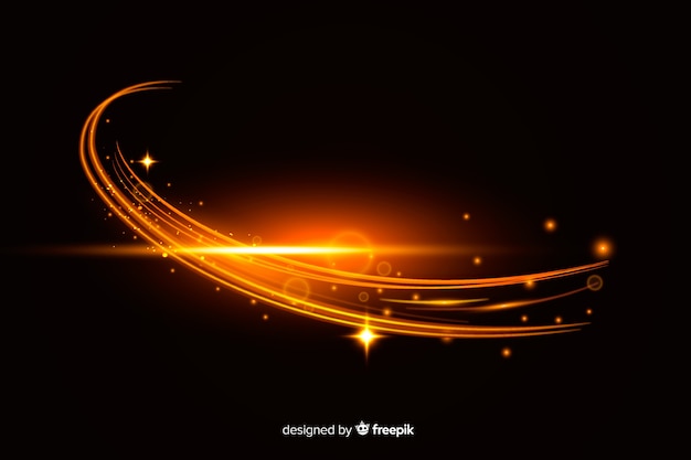 Free Vector high speed lights trail background