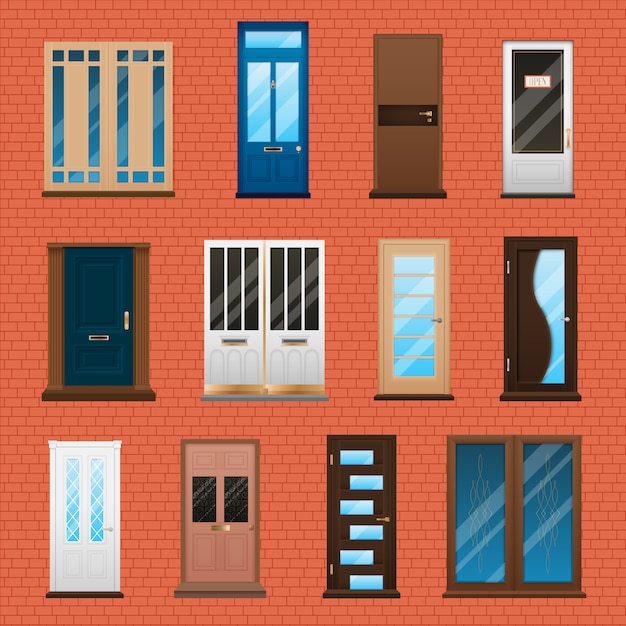 House Doors Set