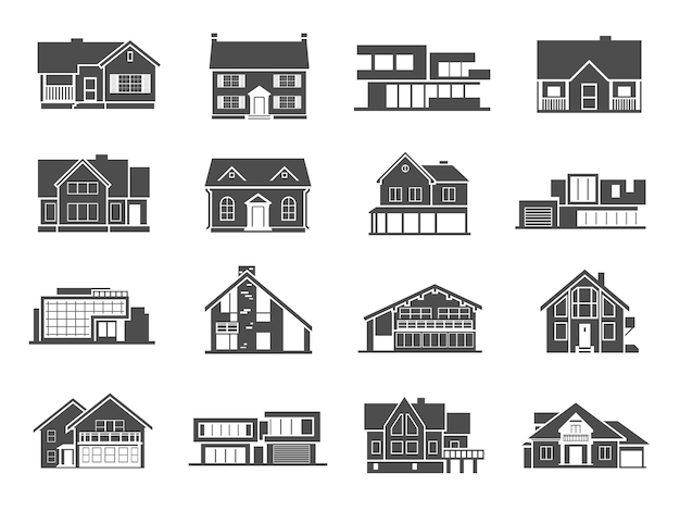 House Icons Set