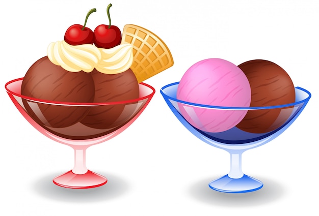 Free Vector ice cream