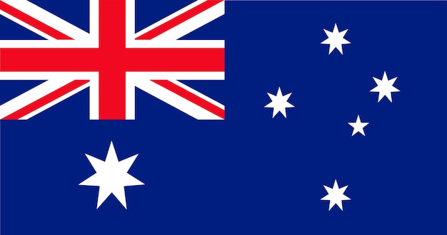 Free Vector illustration of australia flag