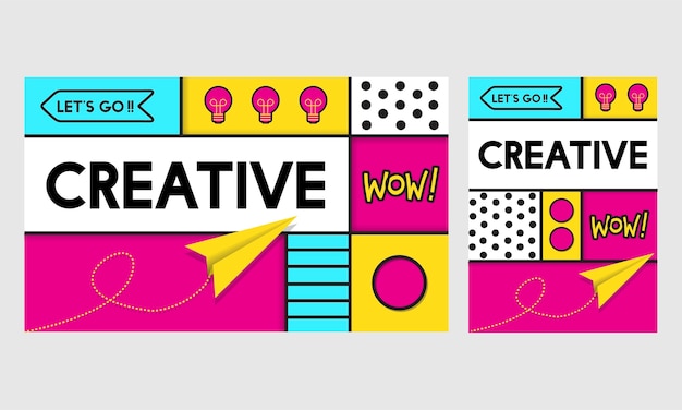 Free Vector illustration of creative ideas