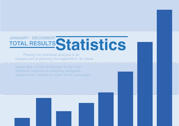 Free Vector illustration of data analysis graph