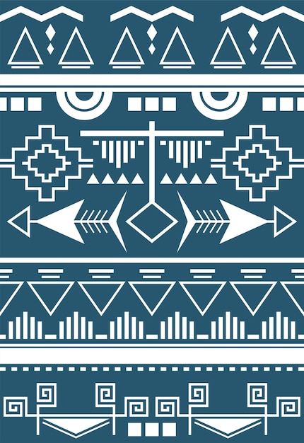 Illustration of ethnic pattern