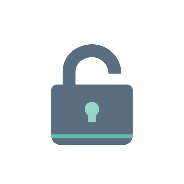 Free Vector illustration of lock icon