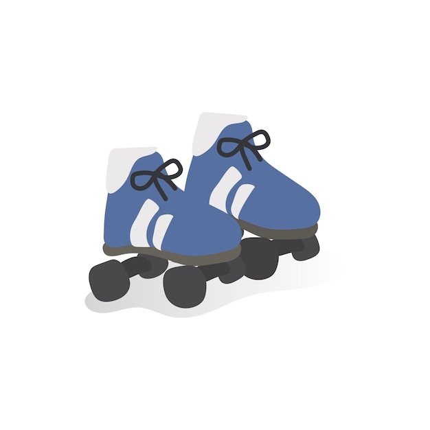 Free vector illustration of skating shoes