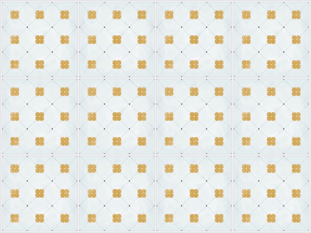 Free vector illustration of tiles textured pattern