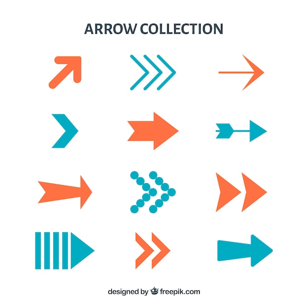 Infographic arrows pack