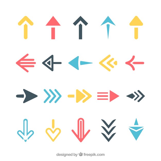 Infographic arrows pack