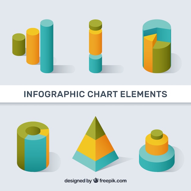 Infographic chart elements