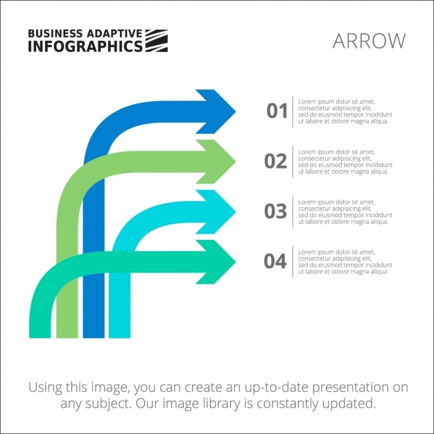 Free Vector infographic template design